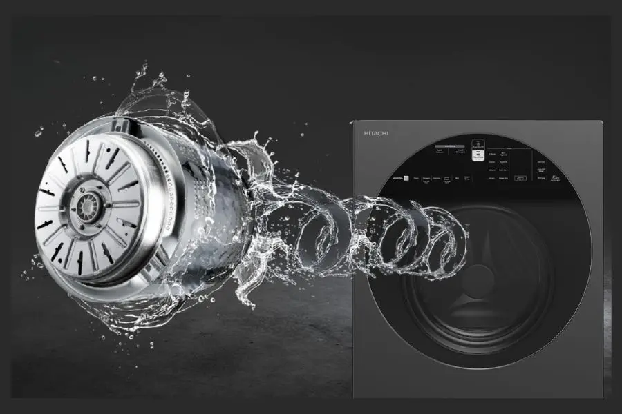 Công nghệ Beat Wave Wash tạo ra luồng nước cực mạnh đánh bay mọi vết bẩn trên quần áo.