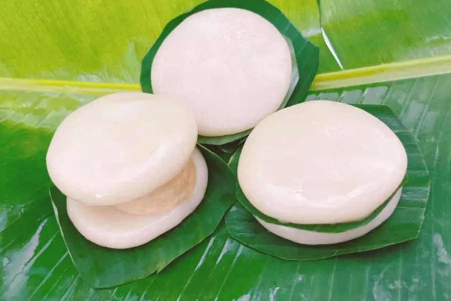 Đặc điểm của bánh giầy ngày Tết.