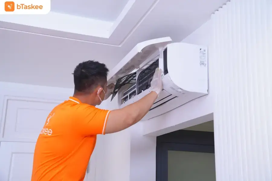 Dịch vụ vệ sinh điều hòa chuyên nghiệp bTaskee.