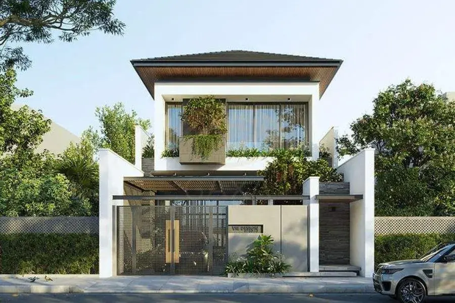 Thiết kế nhà ở nhiệt đới hiện đại và gần gũi với thiên nhiên