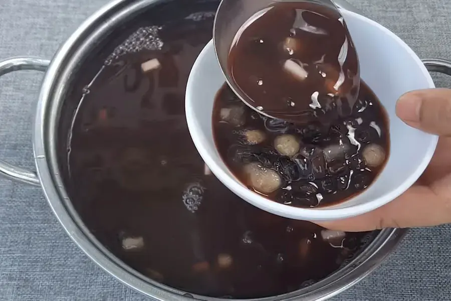 Chè đậu đen bột lọc