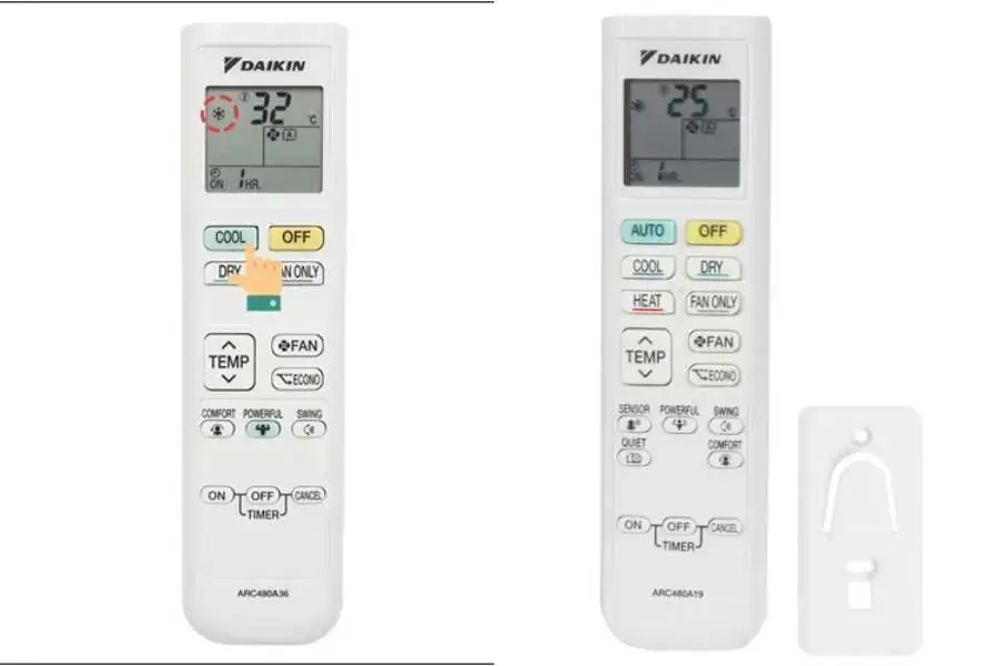 Treo remote lên tường an toàn, tránh xa tầm tay trẻ em để không bị rơi vỡ.