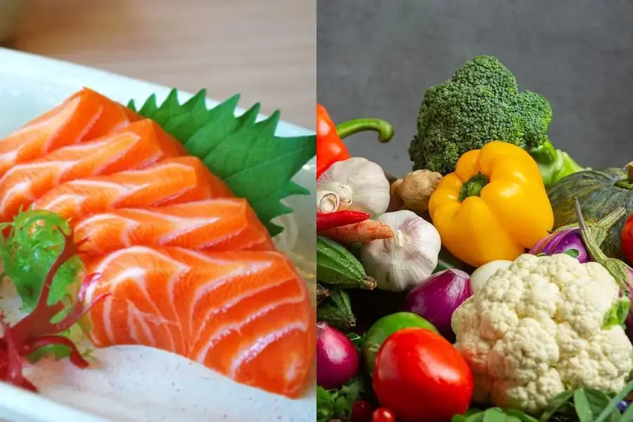 Kết hợp thêm với rau củ để tăng dinh dưỡng nạp vào cơ thể.