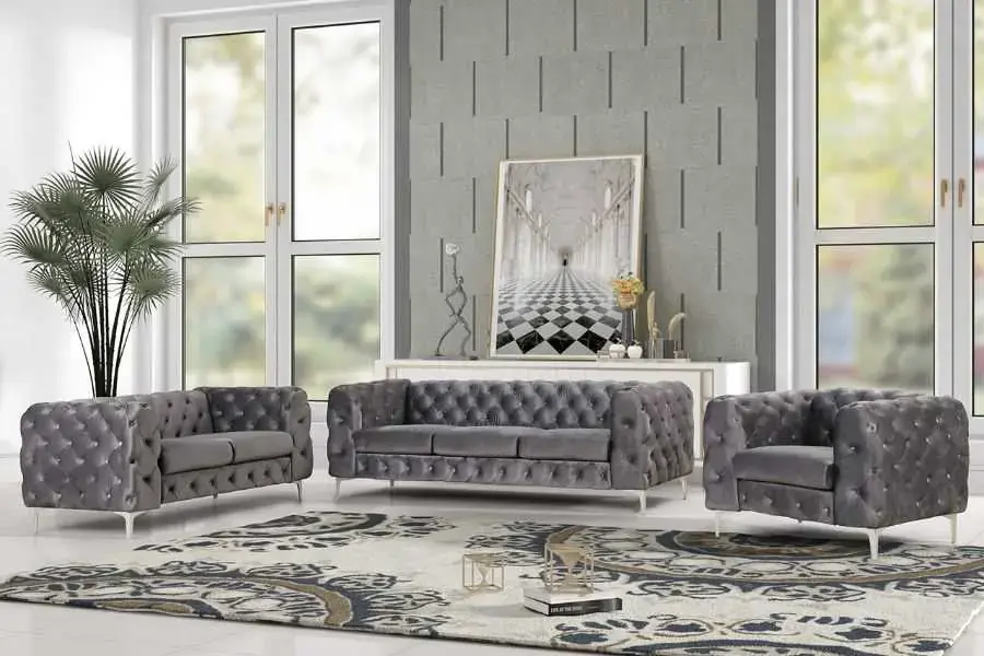 Không gian sẽ được tô điểm một vẻ đẹp của sự hoành tráng hơn với sofa Florentine