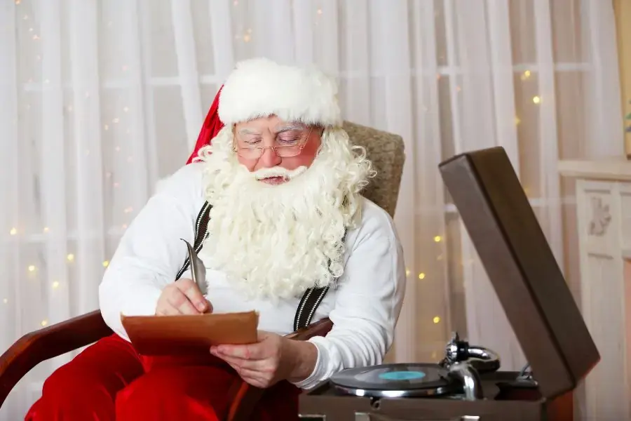 Mẫu thư Ông già Noel gửi tặng các bé bằng tiếng Anh.