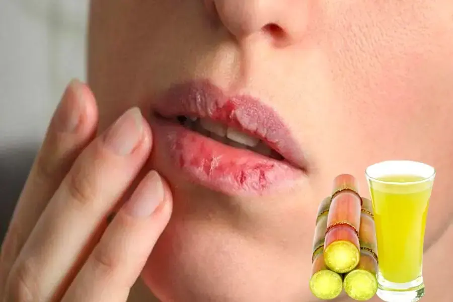 Uống nước mía ấm giúp điều trị tình trạng khô miệng, nôn khan liên tục