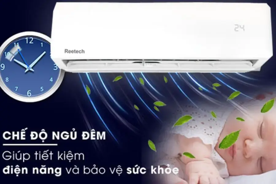 Chức năng ngủ đêm rất hữu ích để tiết kiệm điện