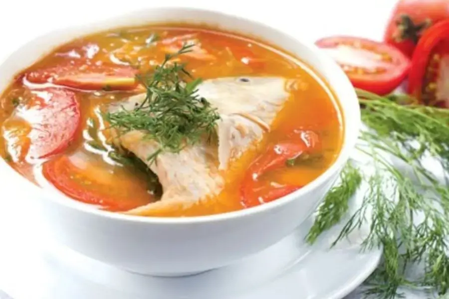 Món canh chua cá diêu hồng thơm ngon và hấp dẫn vị giác
