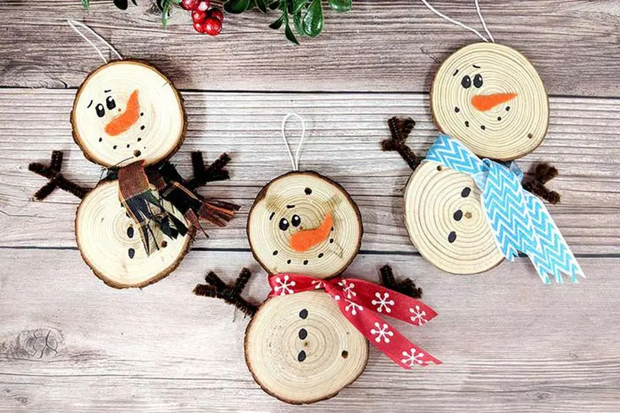 Thành phẩm bạn có thể treo lên cây thông Noel.