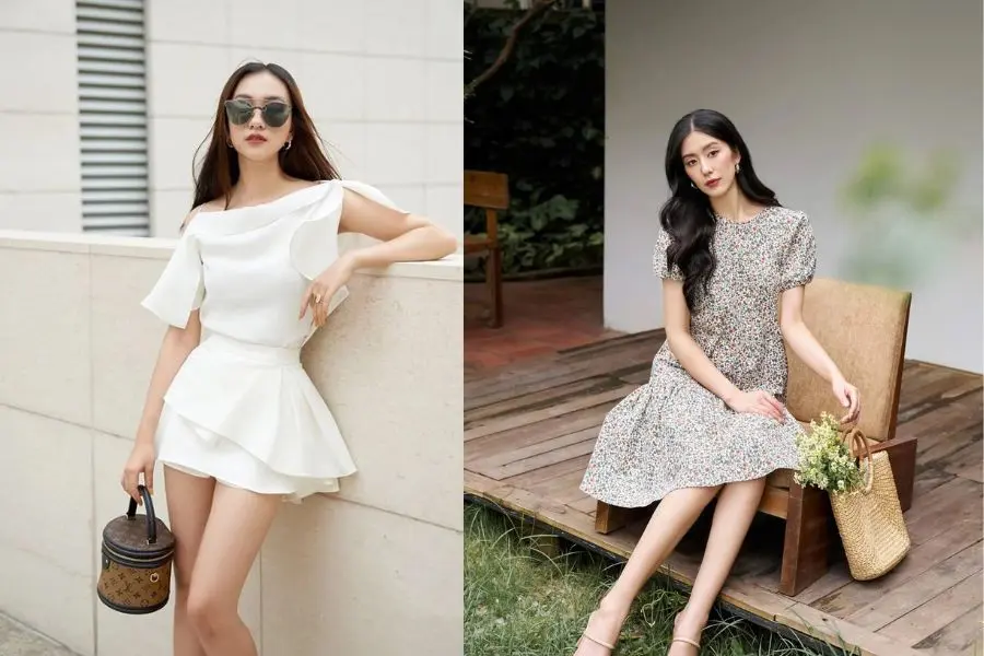 Các nàng sẽ trở nên điệu đà hơn khi mặc lên mình những chiếc váy.