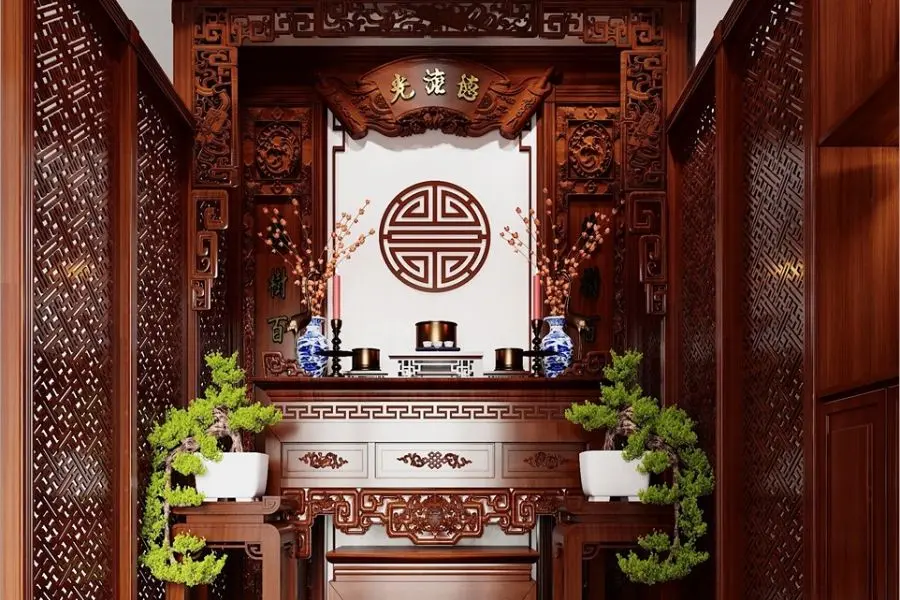 Lưu ý hướng đặt bàn thờ cần hợp phong thủy, hợp mệnh gia chủ.