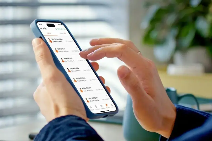 Mọi thao tác đặt dịch vụ giặt nệm, thanh toán, theo dõi, đánh giá đều trên app.