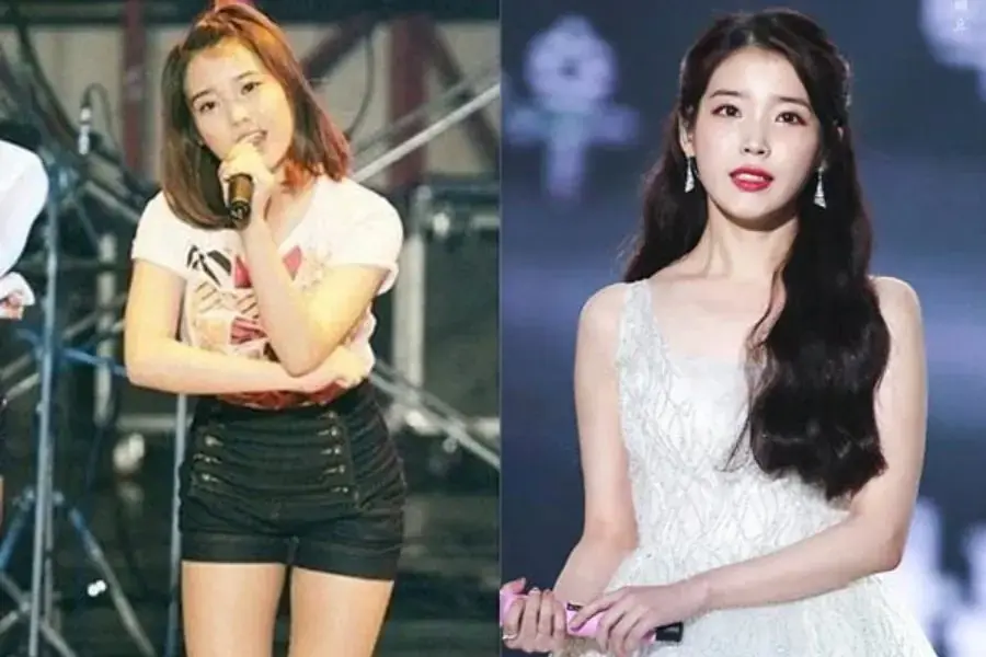 IU trước (bên trái) và sau khi thực hiện thực đơn giảm cân cấp tốc trong 7 ngày 