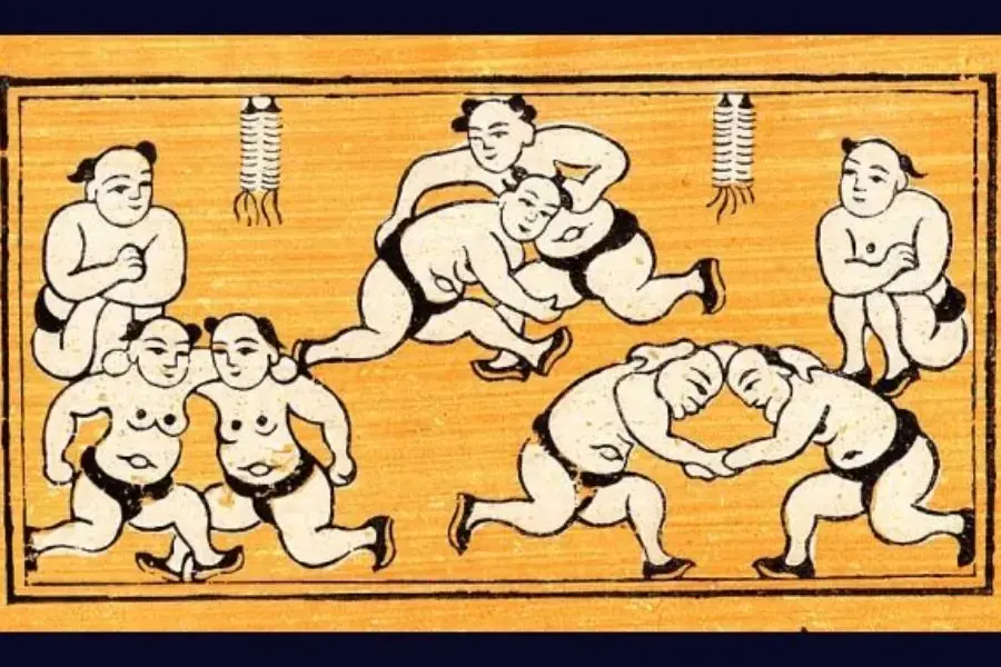 Trò chơi đấu vật.