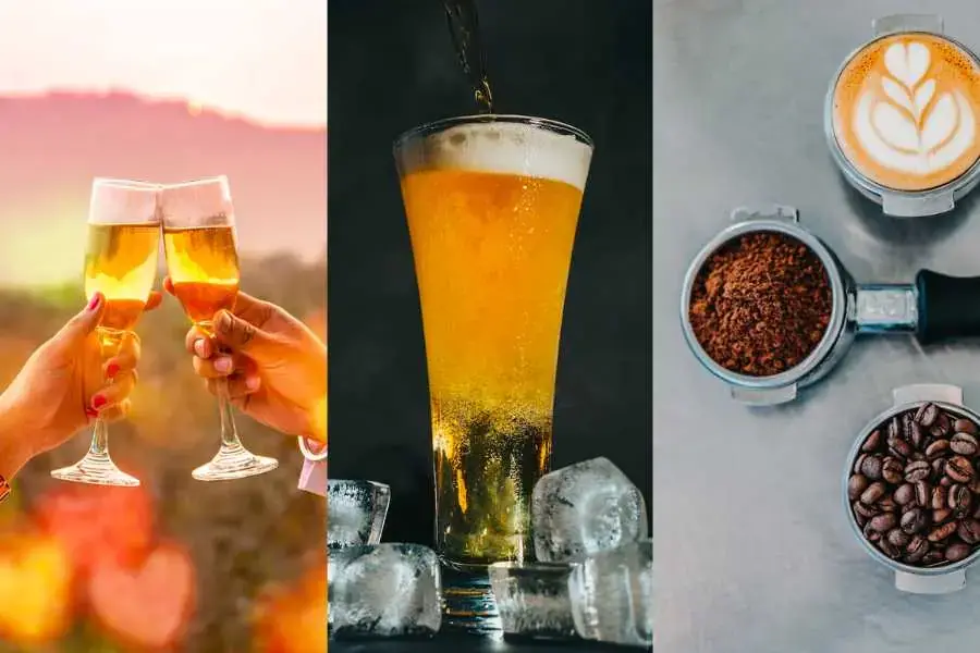 Rượu, bia, caffeine gây buồn nôn cho người đau dạ dày