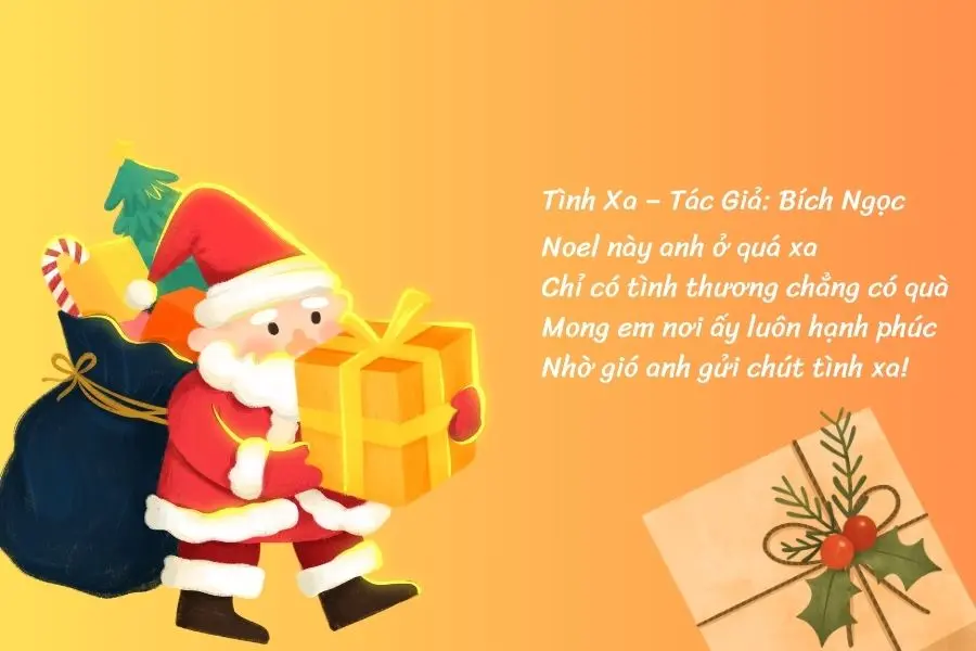 Một tình yêu đẹp phải cách xa mùa Giáng Sinh.