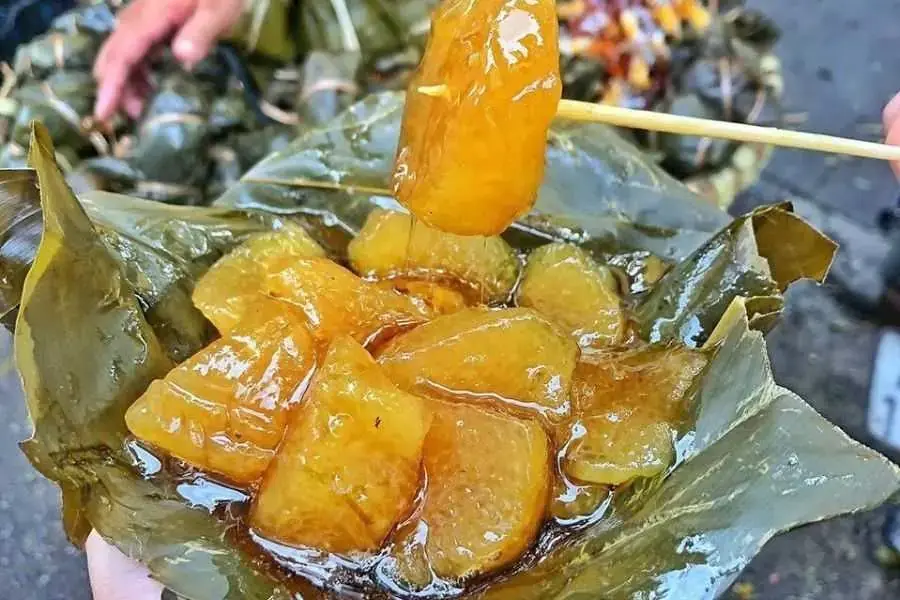 Bánh gio mật mía thường món ngon ngày Tết Đoan Ngọ