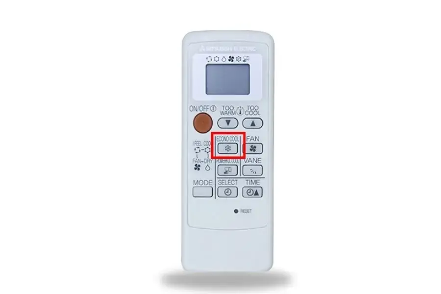 Mitsubishi Electric sử dụng tên "ECONO COOL". 