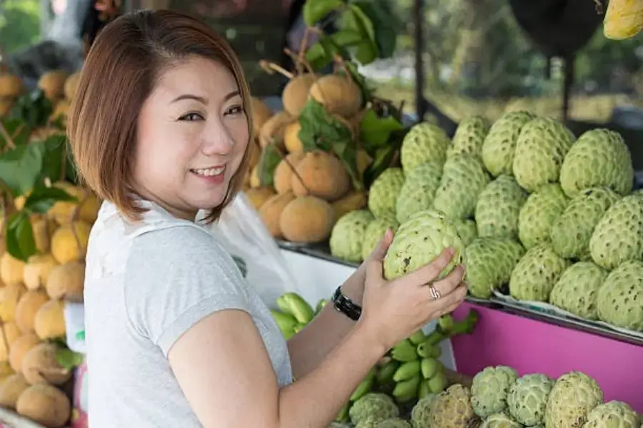 Vitamin B6 trong quả na giúp giảm nguy cơ trầm cảm và thúc đẩy tâm trạng của bạn tốt hơn.