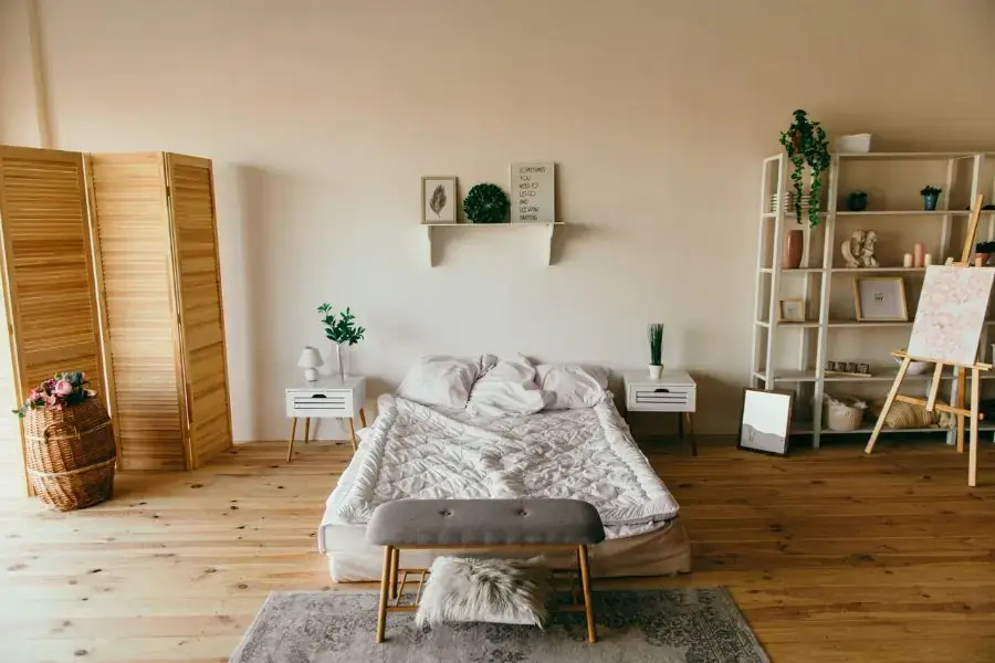 Phòng trọ không gác lửng bố trí khoa học và thuận tiện