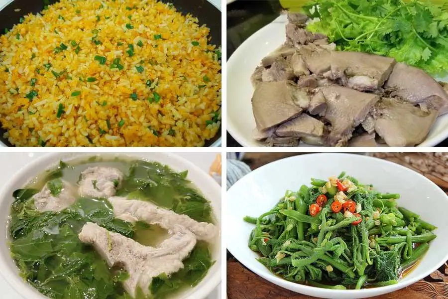 Gợi ý thực đơn tiết kiệm và dinh dưỡng ngày 30.