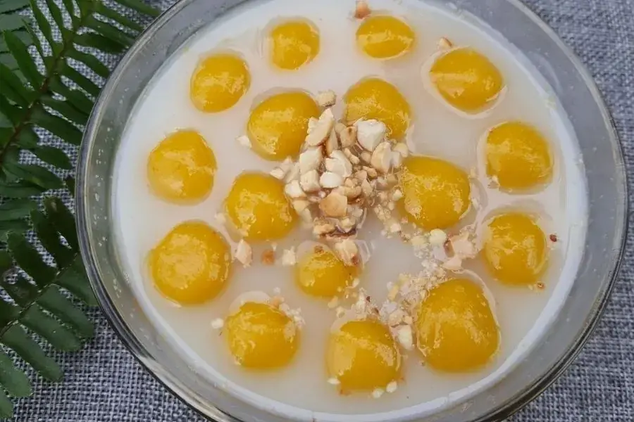 Chè bí đỏ.