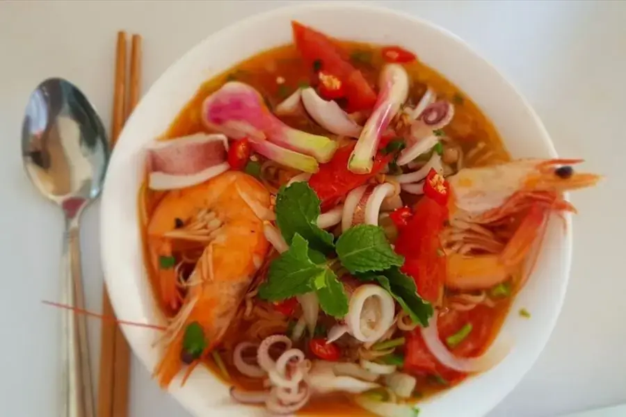 Mì hải sản rất phổ biến ở Hàn Quốc qua những bộ phim