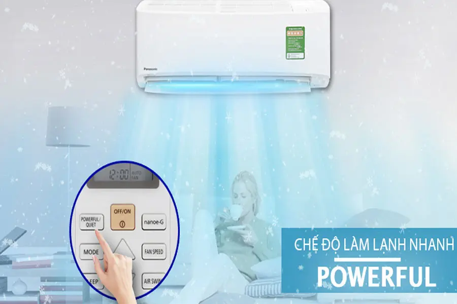 Chế độ làm lạnh nhanh Daikin