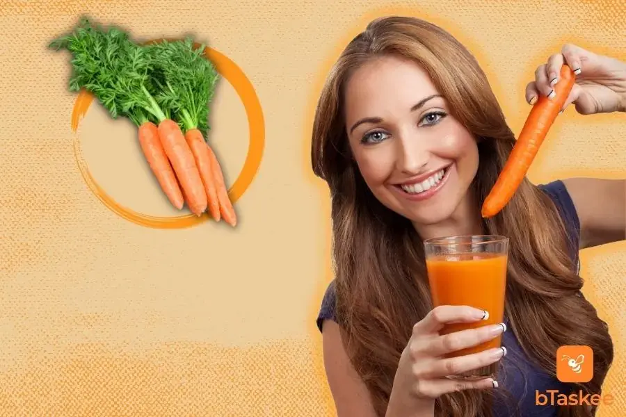Nước ép cà rốt đơn giản thúc đẩy sự phát triển của tóc