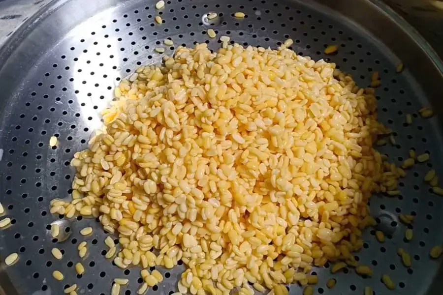 Hấp cách thủy đậu xanh