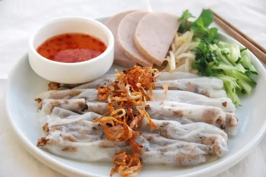 Bánh cuốn nóng ấm bụng cho dân văn phòng
