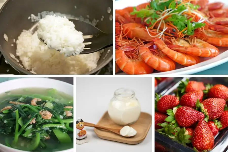 Gợi ý thực đơn cơm nát cho bé từ 8 tháng tuổi ngày 2 với đa dạng món ăn