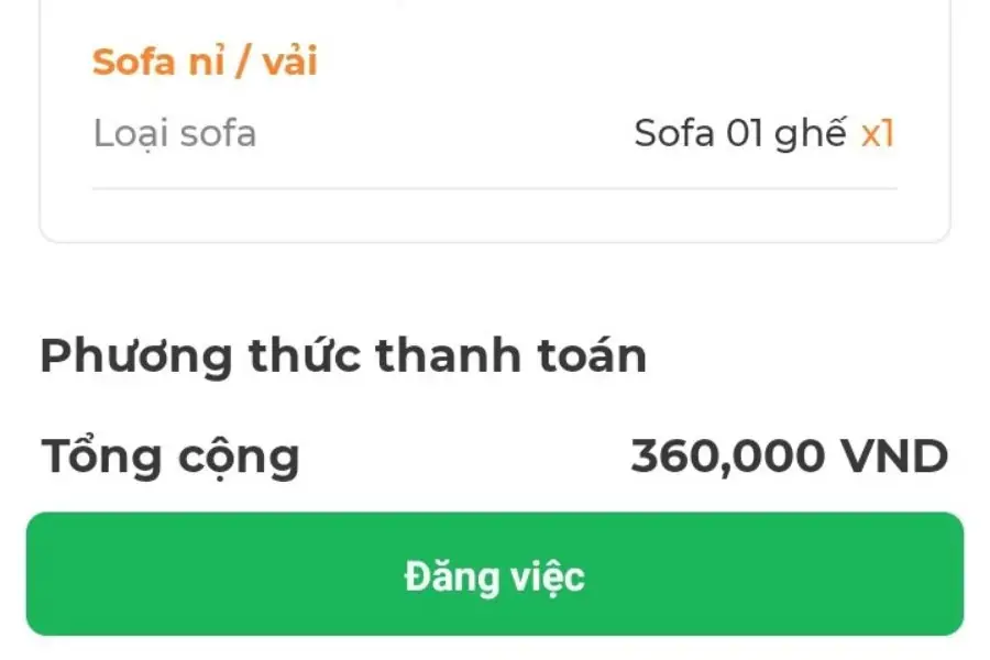 Đăng việc để tìm CTV giúp việc.