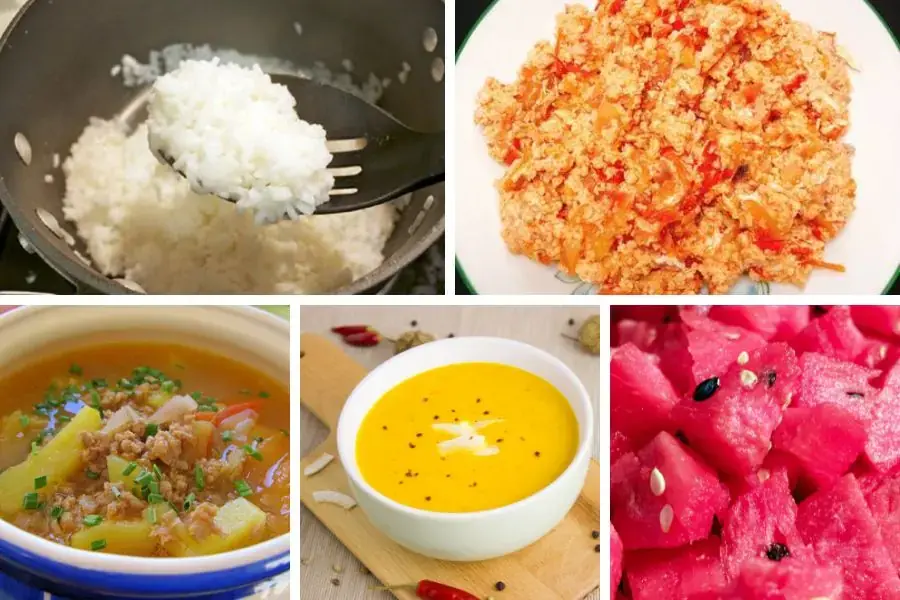 Gợi ý menu cơm nát cho bé 8 tháng tuổi với những món ăn thơm ngon, hấp dẫn