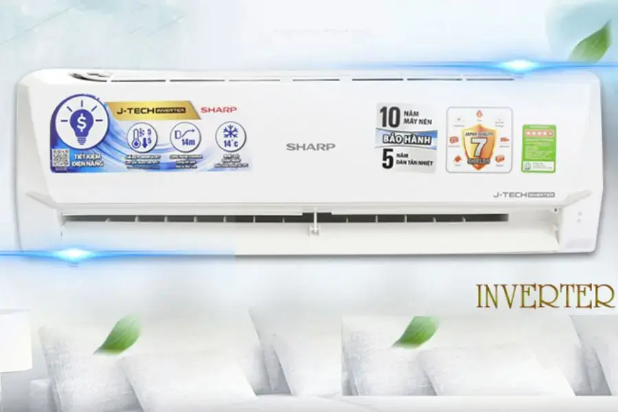 Công nghệ Gentle Cool Air trên điều hòa Sharp
