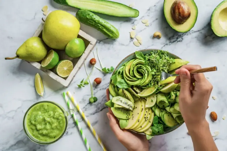 Mẫu thực đơn eat clean ngày 9 cho người giảm cân.