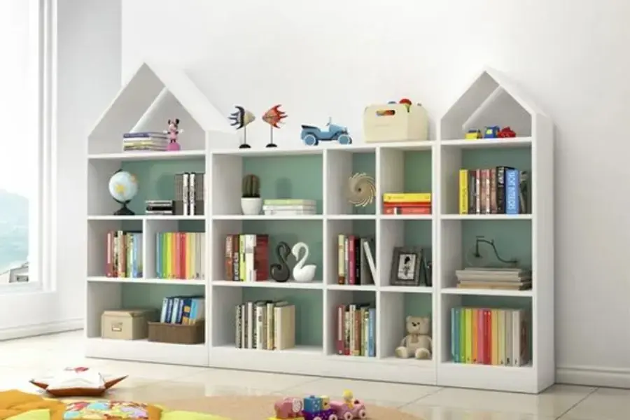 Kệ sách thông minh tối ưu hóa diện tích góc sáng truyện