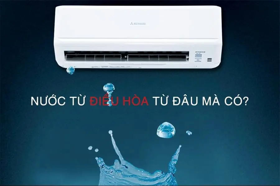 Quá trình hình thành nước thải trong điều hòa.
