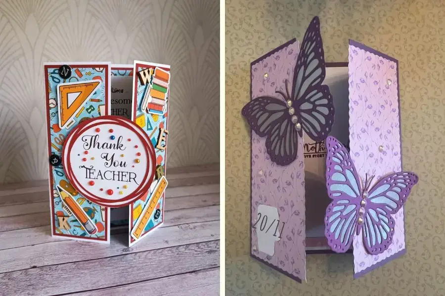 Mẫu thiệp 20/11 handmade độc đáo khác.