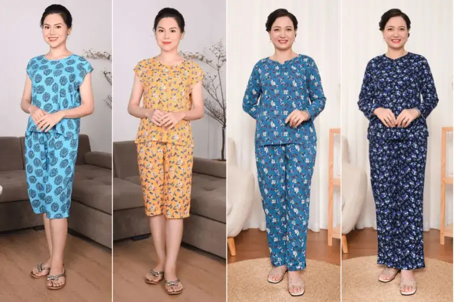 Tặng mẹ những bộ quần áo làm từ vải tôn hoặc kate để mẹ luôn thấy thoải mái khi ở nhà.