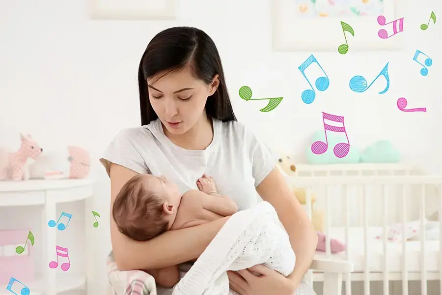 Cho trẻ nghe các bài hát, giai điệu vui tươi (5)