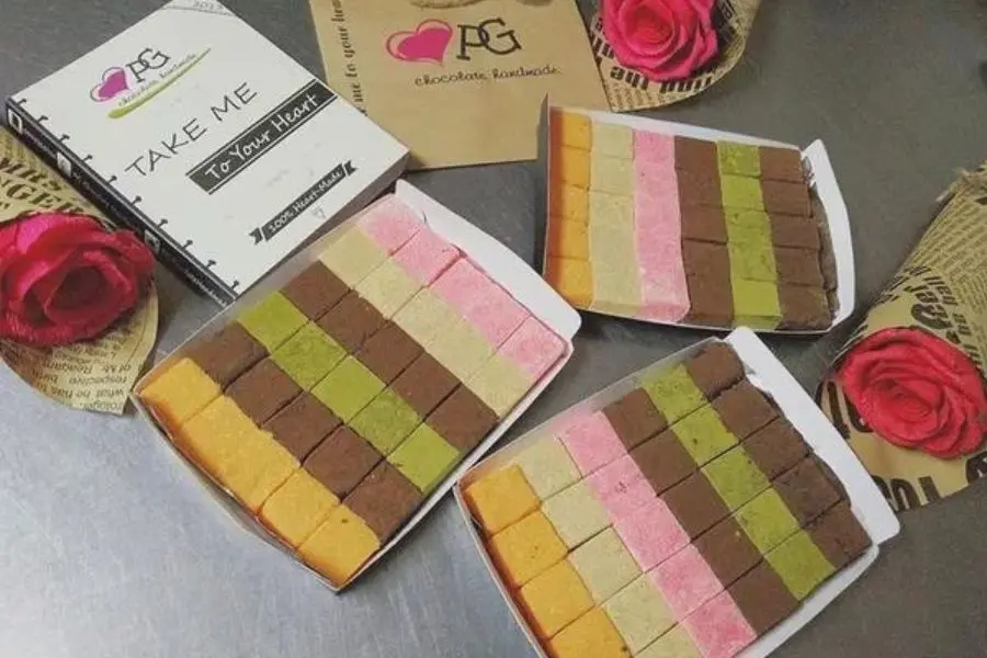 PG Chocolate Handmade là thương hiệu socola thủ công cao cấp.