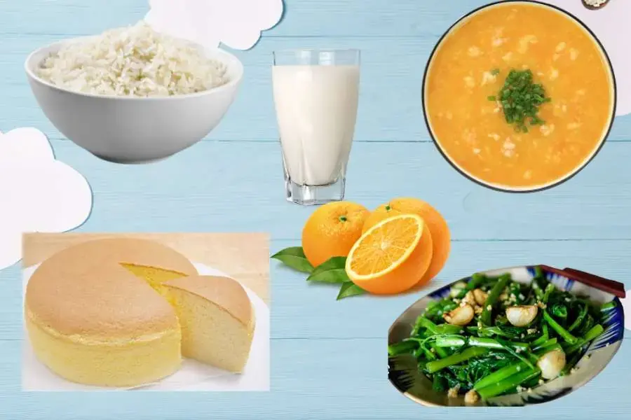 Thực đơn thứ 6 cho trẻ 2 tuổi