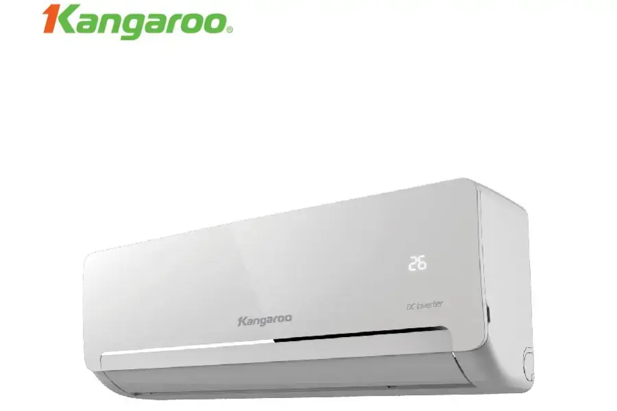 Vỏ ngoài của điều hòa Kangaroo được làm bằng nhựa ABS không chứa chì