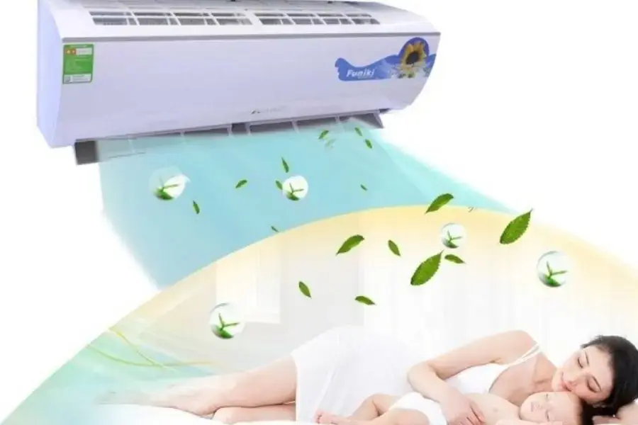 Cài đặt chế độ quạt gió của điều hòa Funiki giúp gia đình bạn luôn khỏe