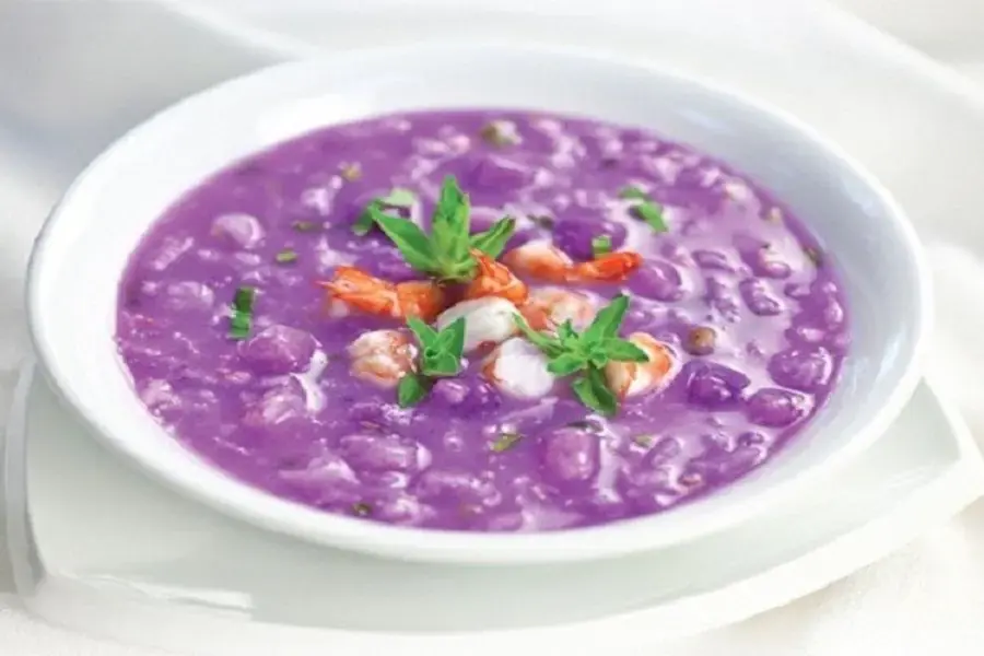 Một chút mới lạ với canh khoai mỡ nấu tôm tươi