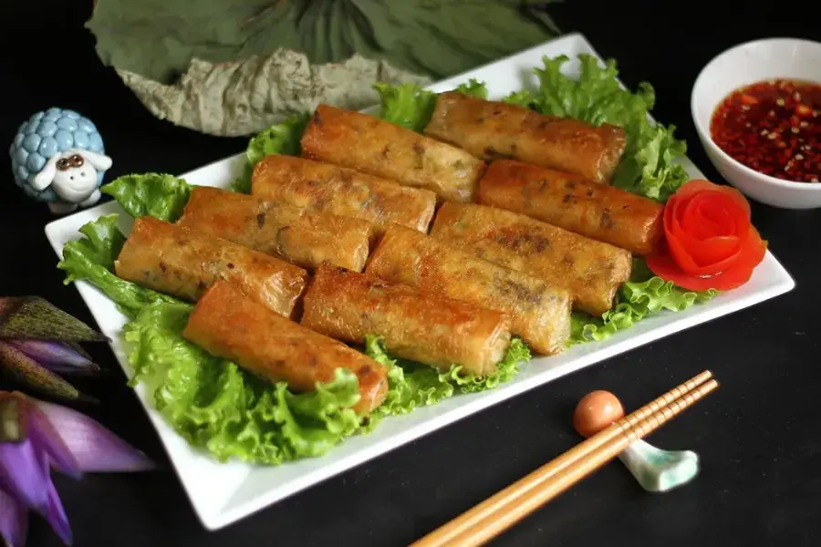 Đây là một trong các món cuốn ngon, nổi tiếng của Việt Nam