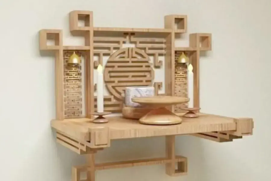 Bàn thờ ông Táo treo tường