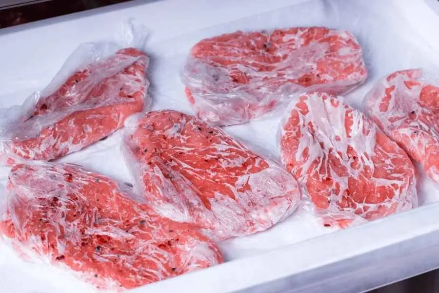 bảo quản thịt bò dưới 1 tháng
