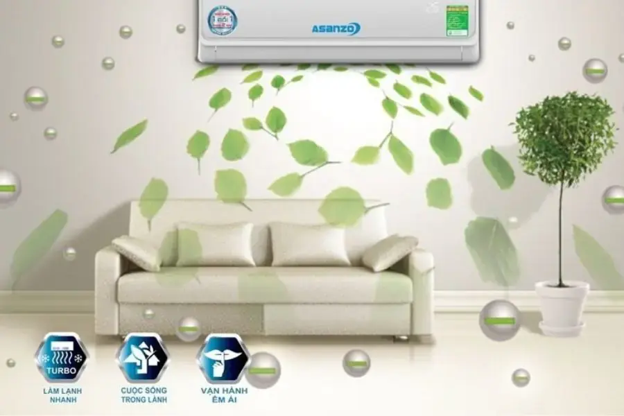 Asanzo được trang những công nghệ làm lạnh hiện đại.